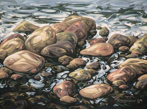 Rocks at Water's Edge