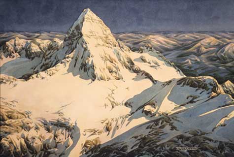 Above Mount Assiniboine #1